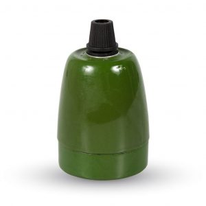 Portatore Porcelan Porta del supporto verde