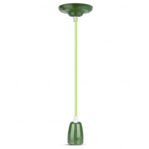 Porcelan Lamp lampada Pendente verde