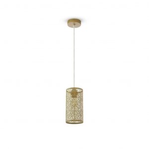 Pendant Light Champean Gold con tettoia d’oro