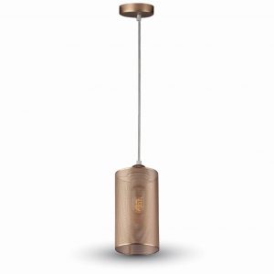 Pendant Light Champean Gold con tettoia d’oro
