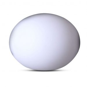 Luce a sfera ovale a LED RGB 20*14 cm