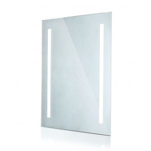 Rettangolo leggero a specchio LED da 17W cromo con switch del cavo a tiro 500*390*35 mm IP44 Anti FOG 6400K