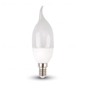 Bulb LED 4W E14 Candle Flame 4000K
