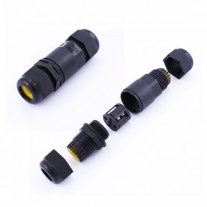 Terminal nero impermeabile 5 9mm IP68