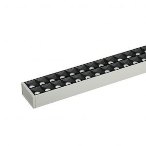 Luce lineare a LED Samsung Chip 60W Impiccing non collegabile Silver Body 4000K