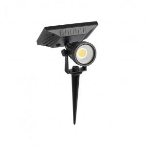 2W LED solare Spike IP65 4000K