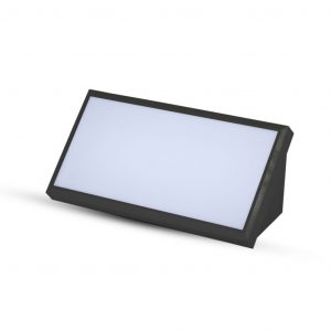 Luce morbida esterna a LED da 20 W LED OUTDOOR LARGO 3000K BORTO NERO IP65
