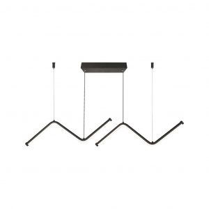 Designer LED da 12 W Hanging Light Black 4000K