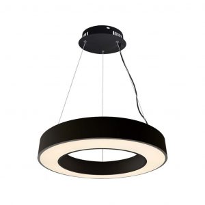 Designer LED da 50 W Light Hanging Triac Dimmable 4000K Nero