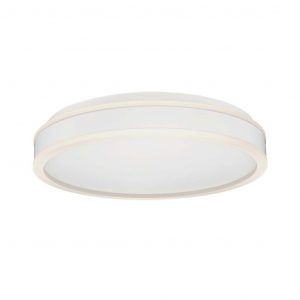 Designer LED da 24 W Light Light Round White Finish 4000K Dimmable