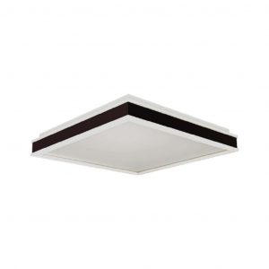 Designer LED da 24 W LIGHT LIGHT Square Black Finitura 4000K Dimmabile