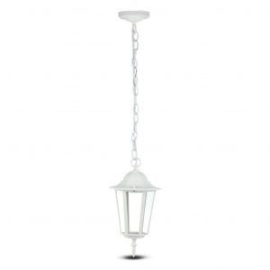 Lampada da giardino a soffitto Matt White
