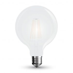 Bulb LED 7W Filamento E27 G95 Copertina di gelo 6400K