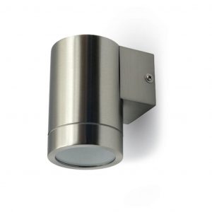 Muro di equipaggiamento elegante GU10 in acciaio 1 via IP44
