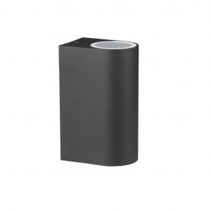 Codice in alluminio GU10 in alluminio GU10 a muro IP44