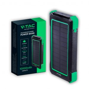 10000 mAh Solar Wireless Charger Power Bank Nerone