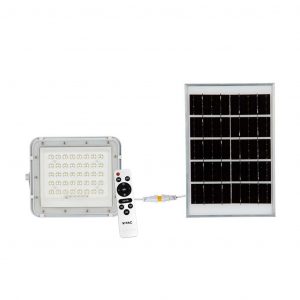 Flotta solare a LED da 6 W 4000k Batteria sostituibile da 3 m Body White Body