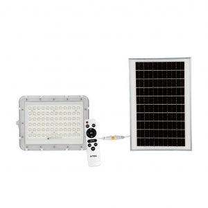 Flotta solare a LED da 15 W 4000k Batteria sostituibile da 3 m Body White Body
