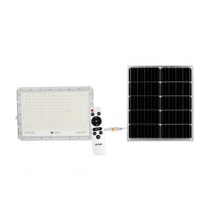 Flotta solare a LED da 30 W 6400k Batteria sostituibile da 3 m Body White Body