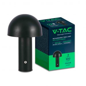 Lampada da tavolo a LED 1800Mah Battery 150*250 3in1 Black Body