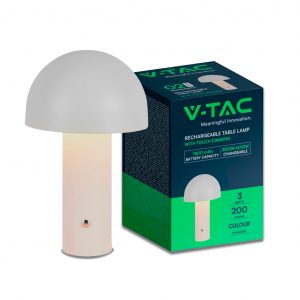 Lampada da tavolo a LED 1800Mah Battery 150*250 3in1 Body White