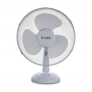 Fan di scrivania da 40 W con Kock Down Base 4 pulsanti 3 lame (12 pollici)