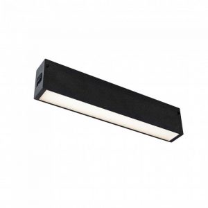 20 W LED Magnetico SMD Light Linear Light Black IP20 24V 3000K