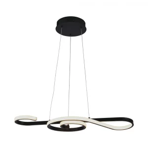 Lampada decorativa sospesa a LED da 18 W 700*250 Black Body 3000K