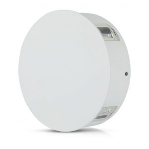 4w LED Wall Light Bianco bianco Round 4000K IP65
