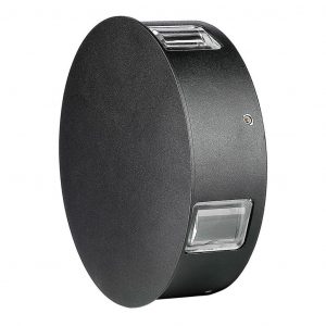 Muratura a parete LED da 4W Light Brack Body Round 4000K IP65