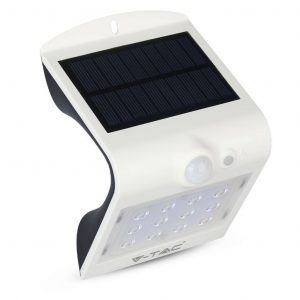 Luce a parete solare a LED da 1,5 W 4000K+4000K bianco+corpo nero