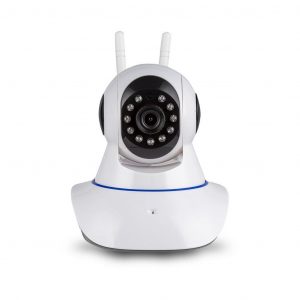 Fotocamera audio WiFi IP a 2 vie da 720p con microfono altoparlante Plug EU IP20