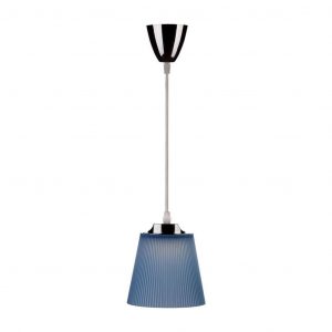 Codice cromata leggero a pendente da 7W + tonalità blu 4000K