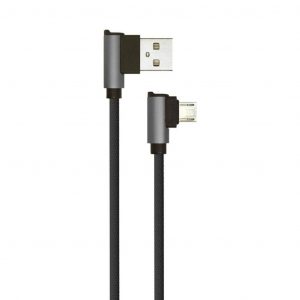 Serie di diamanti neri cavi micro USB da 1M