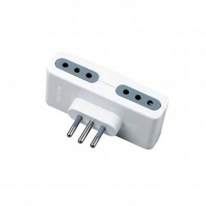 Adattatore Spina 10A 4 Prese 10A Max: 1500W