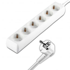 6 modi (3G 1,5 mm2 x 3m) Polybag con carta bianca