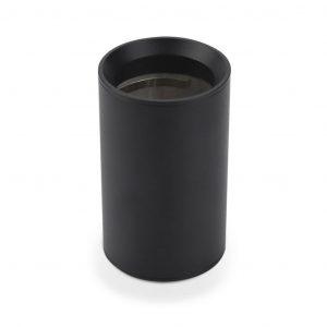 Montato a superficie GU10 Nero (H: 100mm)