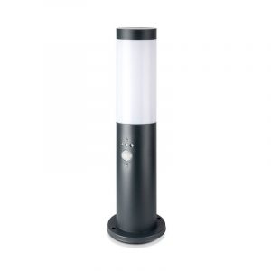 Sensore PIR da 45 cm di lampada da 45 cm E27 con corpo in acciaio inossidabile IP44