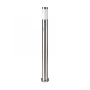 Piallana LED Giardino 110 cm PortaMpada E27 (Max 60W) PIR GRIGIA IP44