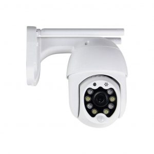 P09 8 Camera da esterno WiFi con 8 luci a LED 3MP IP65 Dome
