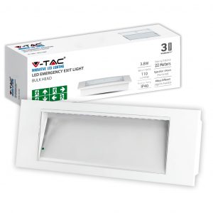 Luce di emergenza LED da 3,8 W 6000K IP20