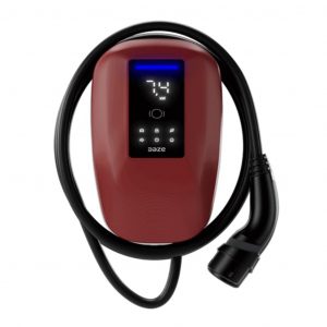 Copri Rossa CompatiBile Con Wallbox Stazioni di Ricarica Dazebox Home T Monofase E Trifase