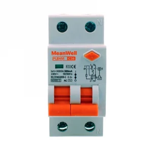 Magnetotermico Differenziale Meanwell Tipo Ac Curva C 1P+N 2M 6KA C16A 230V