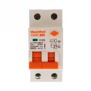 Magnetotermico Differenziale Meanwell Tipo Ac Curva C 1P+N 2M 6KA C20A 230V