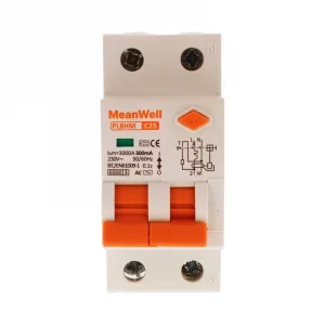 Magnetotermico Differenziele Meanwell Tipo Ac Curva C 1P+N 2M 6KA C25A 230V