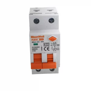 Interruttore Magnetotermico Differenziele Doppia Leva Tipo A Curva C 1P+N 2M 6KA 300MA C25A AC 230V IP20 IEC61009-1