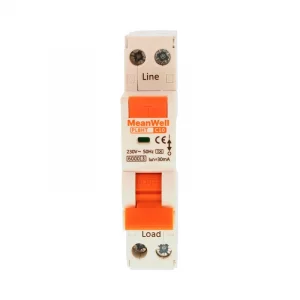 Magnetotermico Differenziale Meanwell Tipo A Curva C 1P+N 1M 6KA C10A 230V