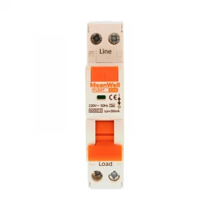 Magnetotermico Differenziale Meanwell Tipo A Curva C 1P+N 1M 6KA C16A AC 230V