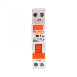 Magnetotermico Differenziale Meanwell Tipo A Curva C 1P+N 1M 6KA C25A AC 230V