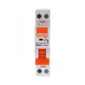 Magnetotermico Differenziale Meanwell Tipo A Curva C 1P+N 1M 6KA C32A AC 230V